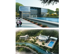 Zhejiang.Panan  The Swimming Pool of Sports Fitness Center